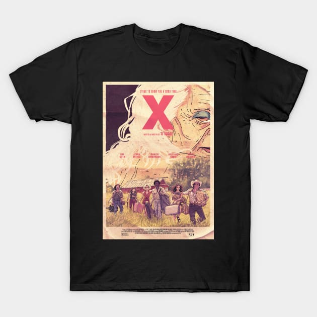 X Movie fanart T-Shirt by WD_art